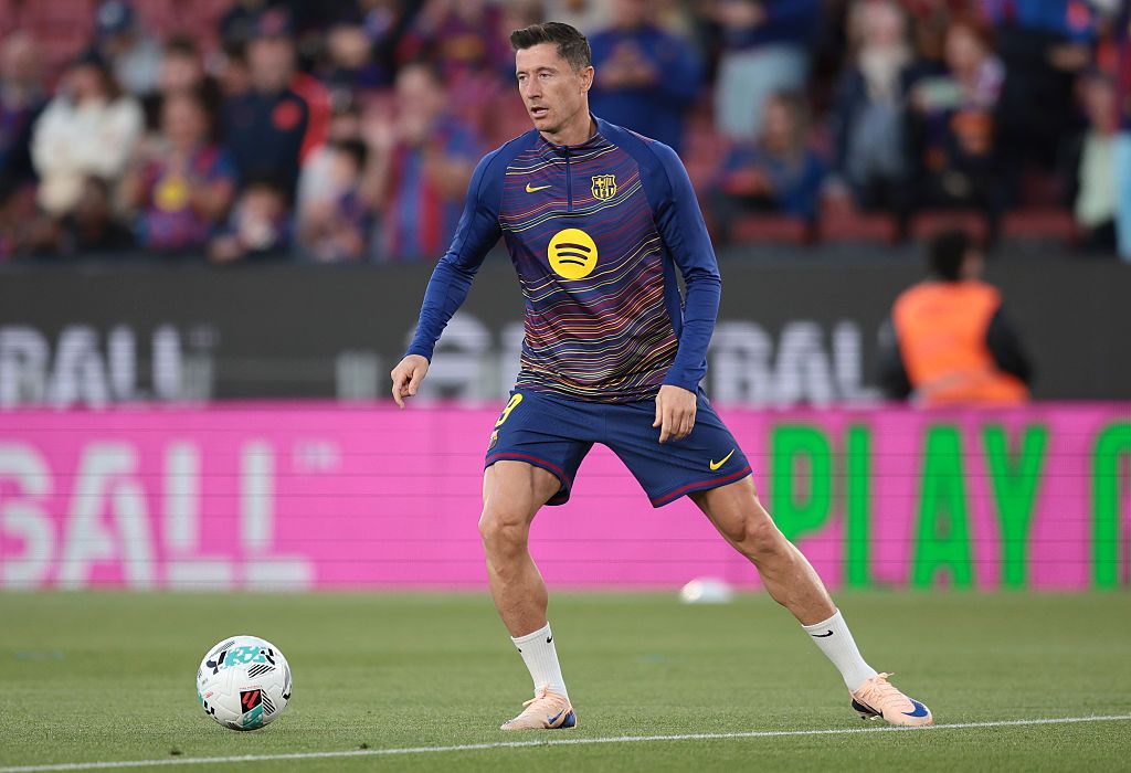 Zwrócił się do Lewandowskiego. 