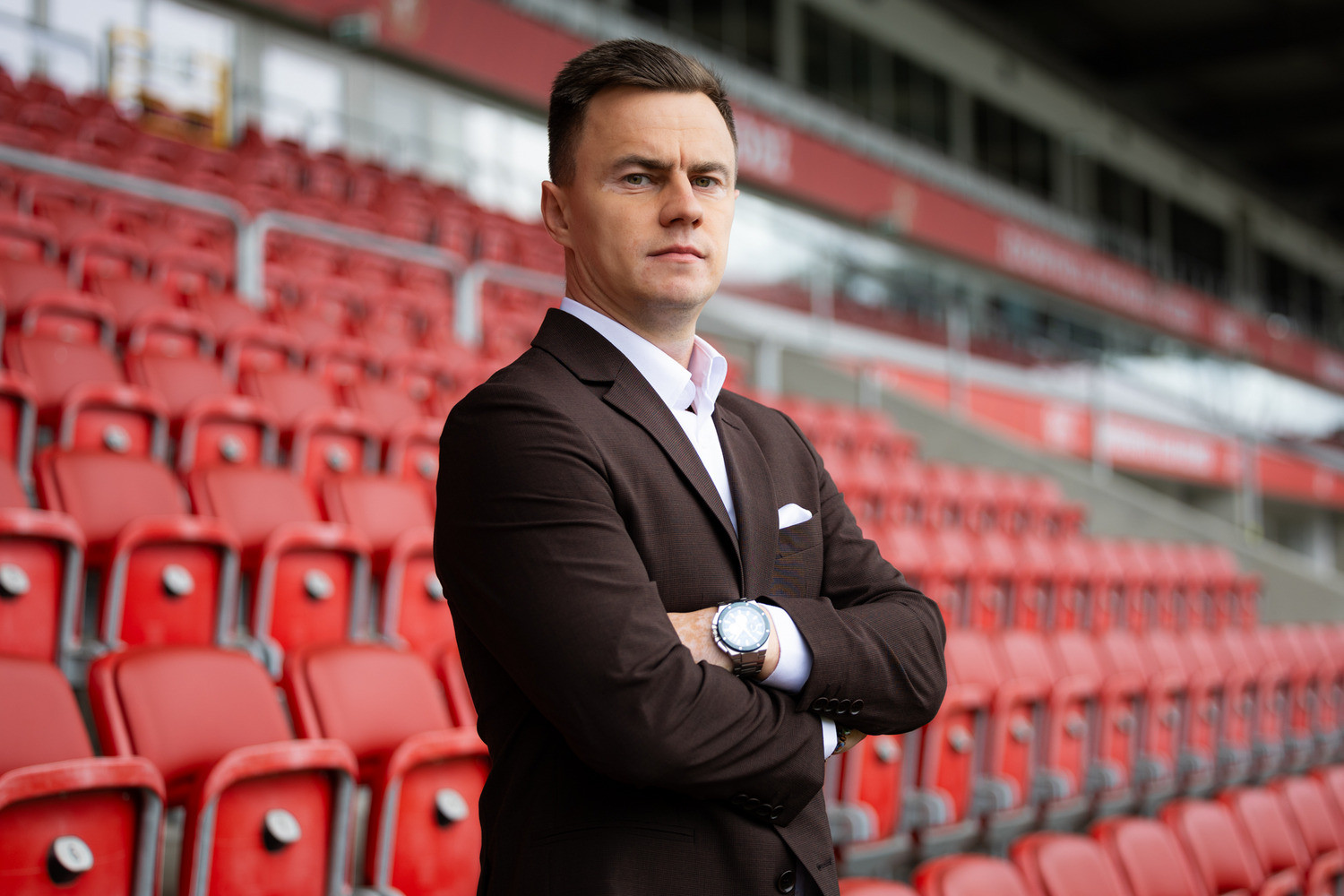 Mateusz Stolarski po objęciu Widzewa Łódź: To jest moim celem