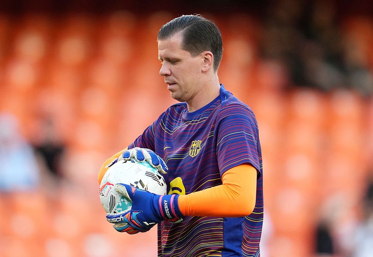 Szczęsny wrócił do Barcelony. Tak klub podpisał jego zdjęcie