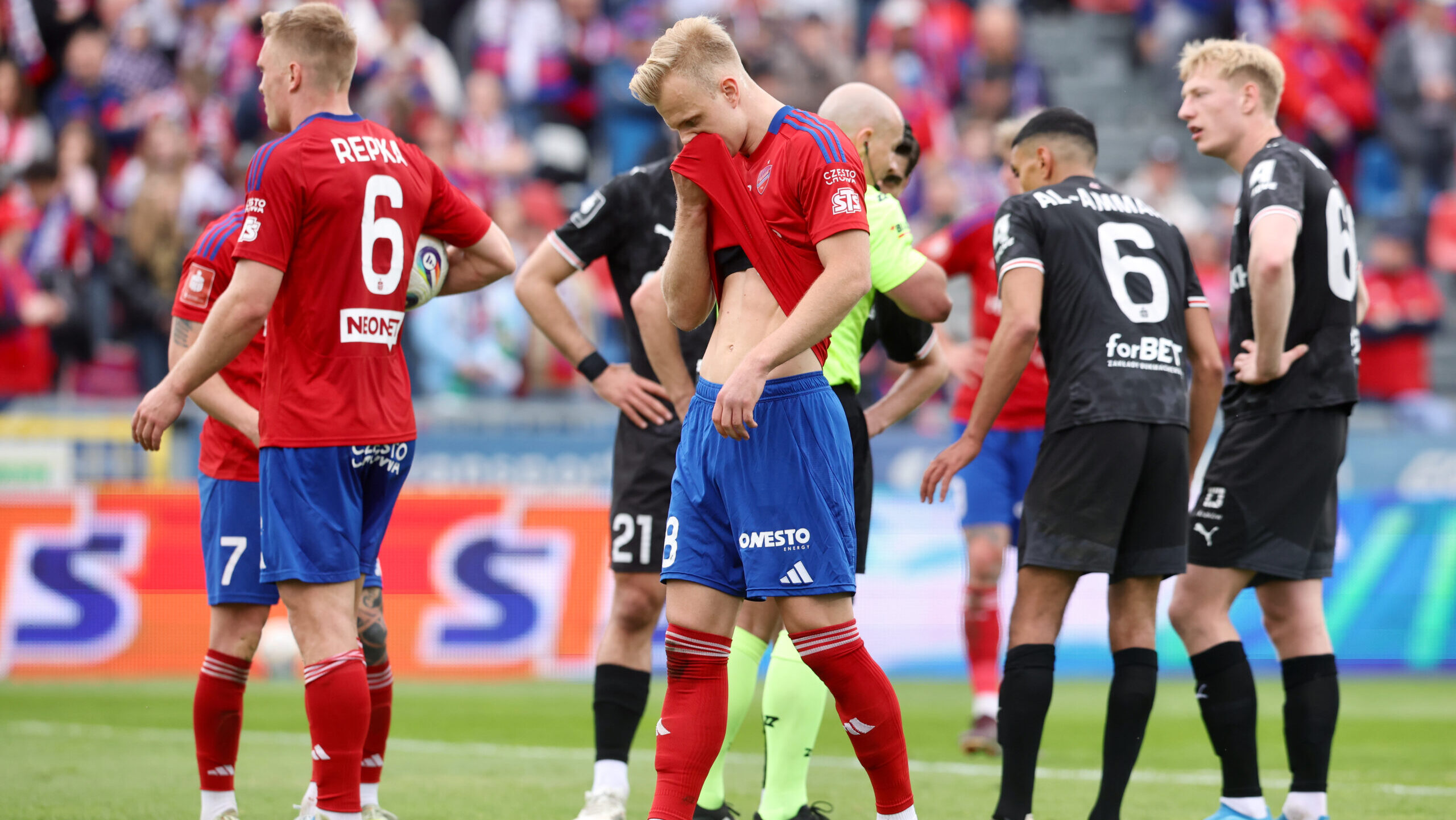 Kroczek skomentował zachowanie swojej gwiazdy. 