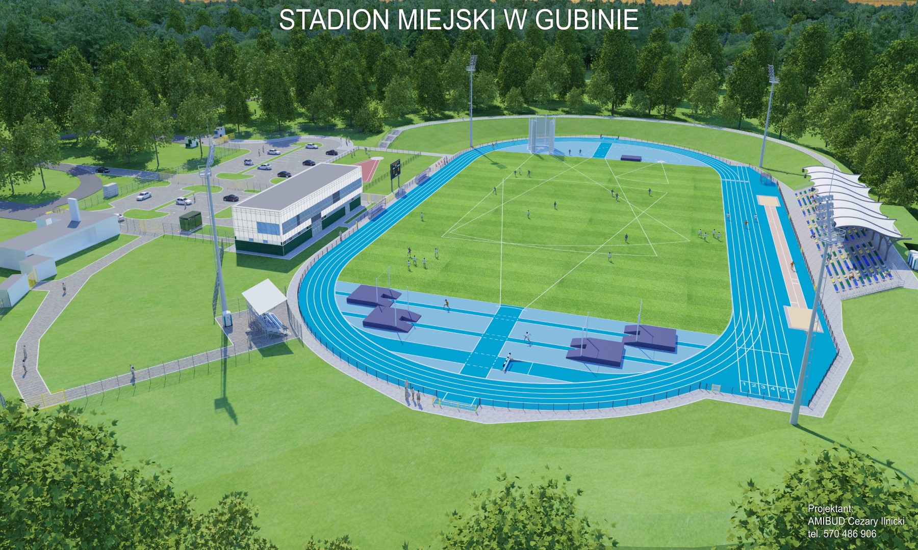 Lubuskie: Długo wyczekiwana modernizacja Stadionu Miejskiego w Gubinie ruszy już w czerwcu?