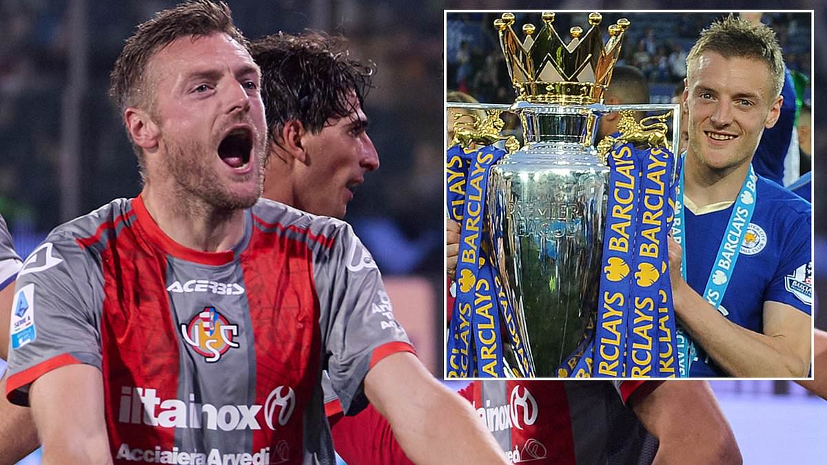 Były napastnik Leicester Jamie Vardy celuje w powrót do Premier League