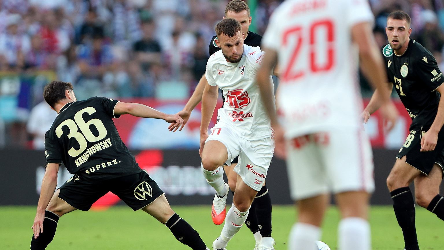 Dramat Górnika Zabrze w el. LE. To była 82. minuta meczu
