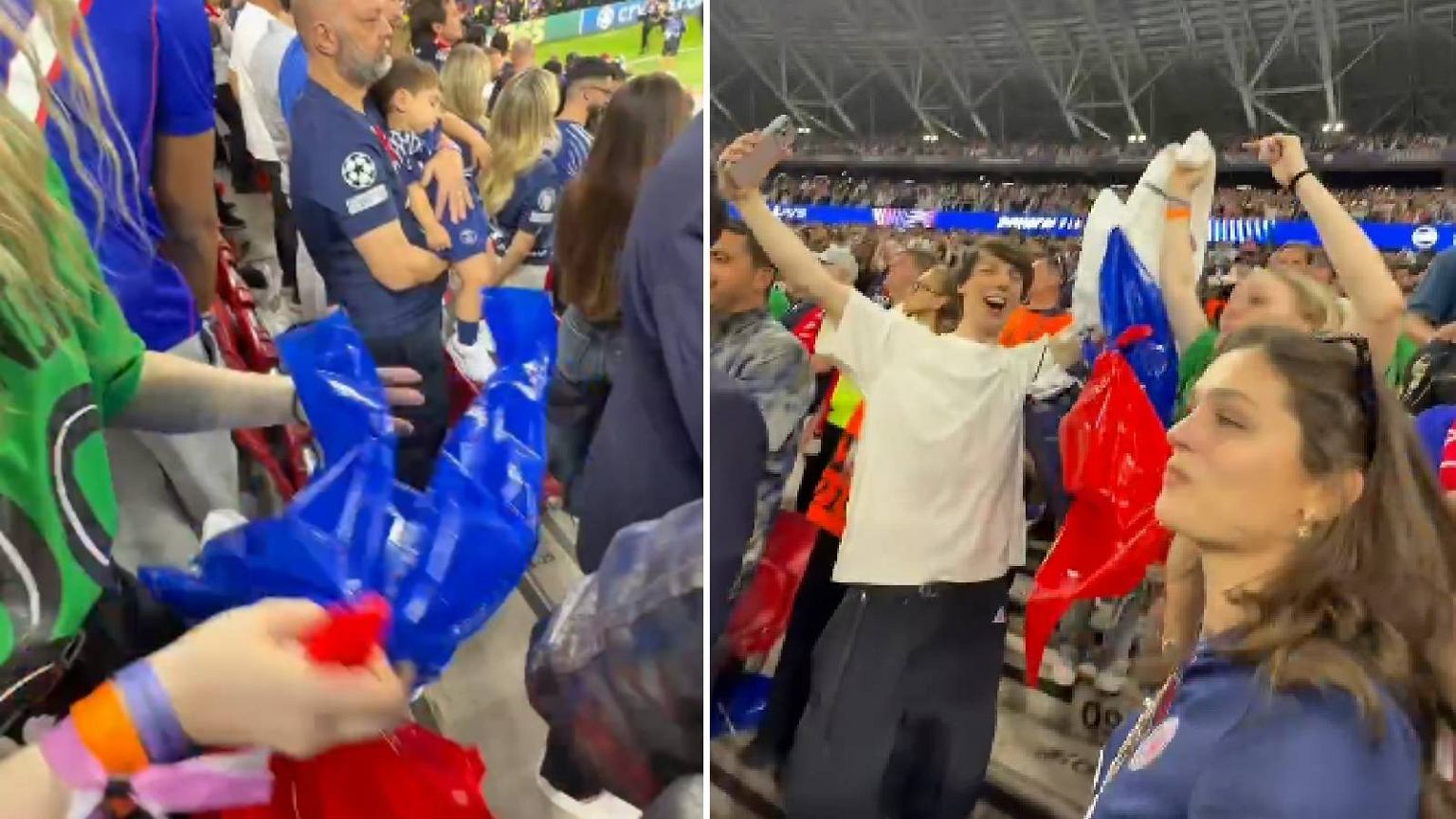 Skandal w finale Ligi Mistrzów. Tak żona piłkarza PSG 