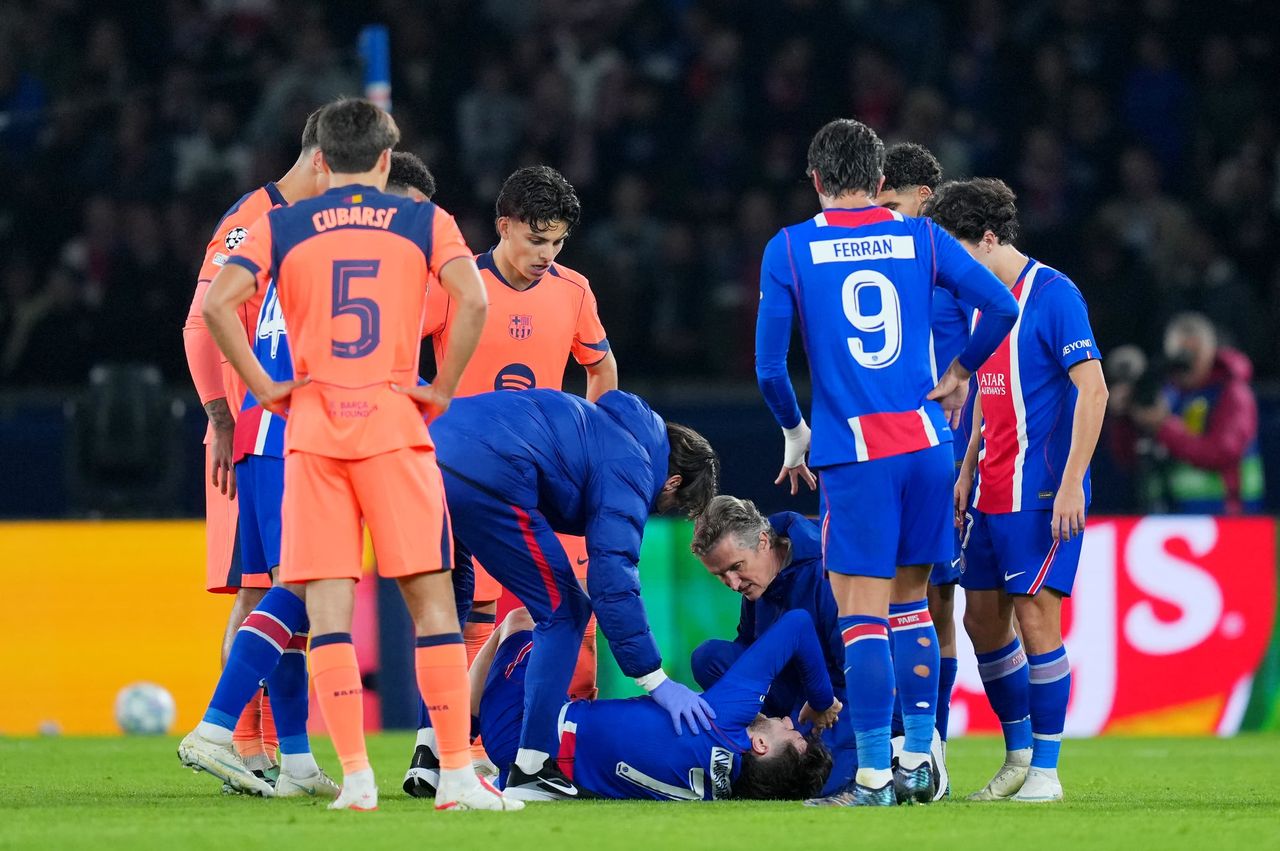 Dramat po PSG - Barcelona. Czterech piłkarzy kontuzjowanych, możliwe zerwanie więzadeł