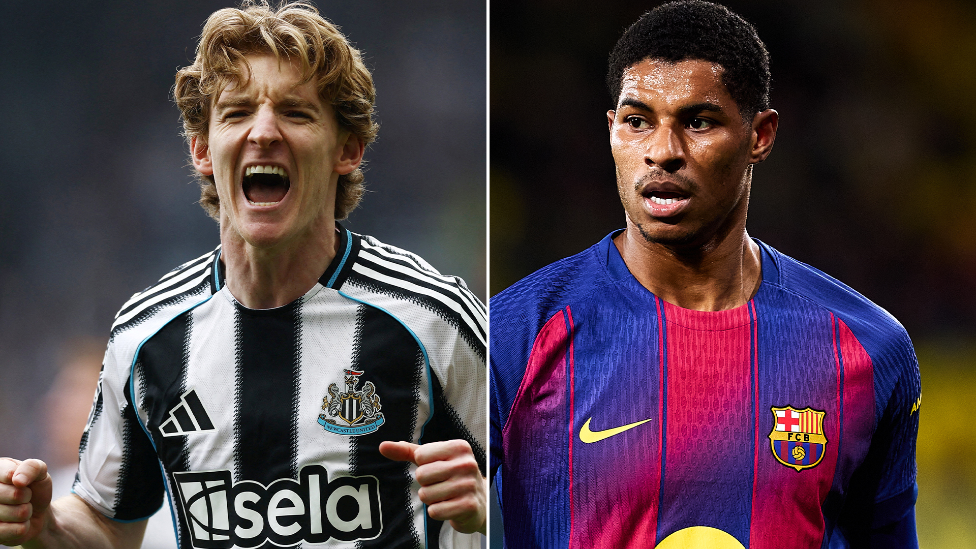 Rashford utknął w impasie kariery, gdyż transfer Gordona do Barcelony za 70 milionów funtów przekreśla jego nadzieje transferowe.