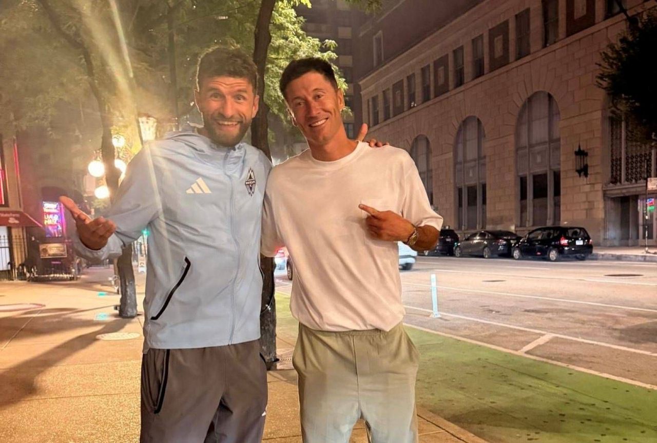 Hit sieci. Lewandowski pokazał, kogo spotkał w Chicago