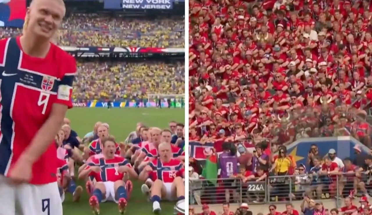 Nie mogło tego zabraknąć. Tak Norwegowie świętowali awans do ćwierćfinału