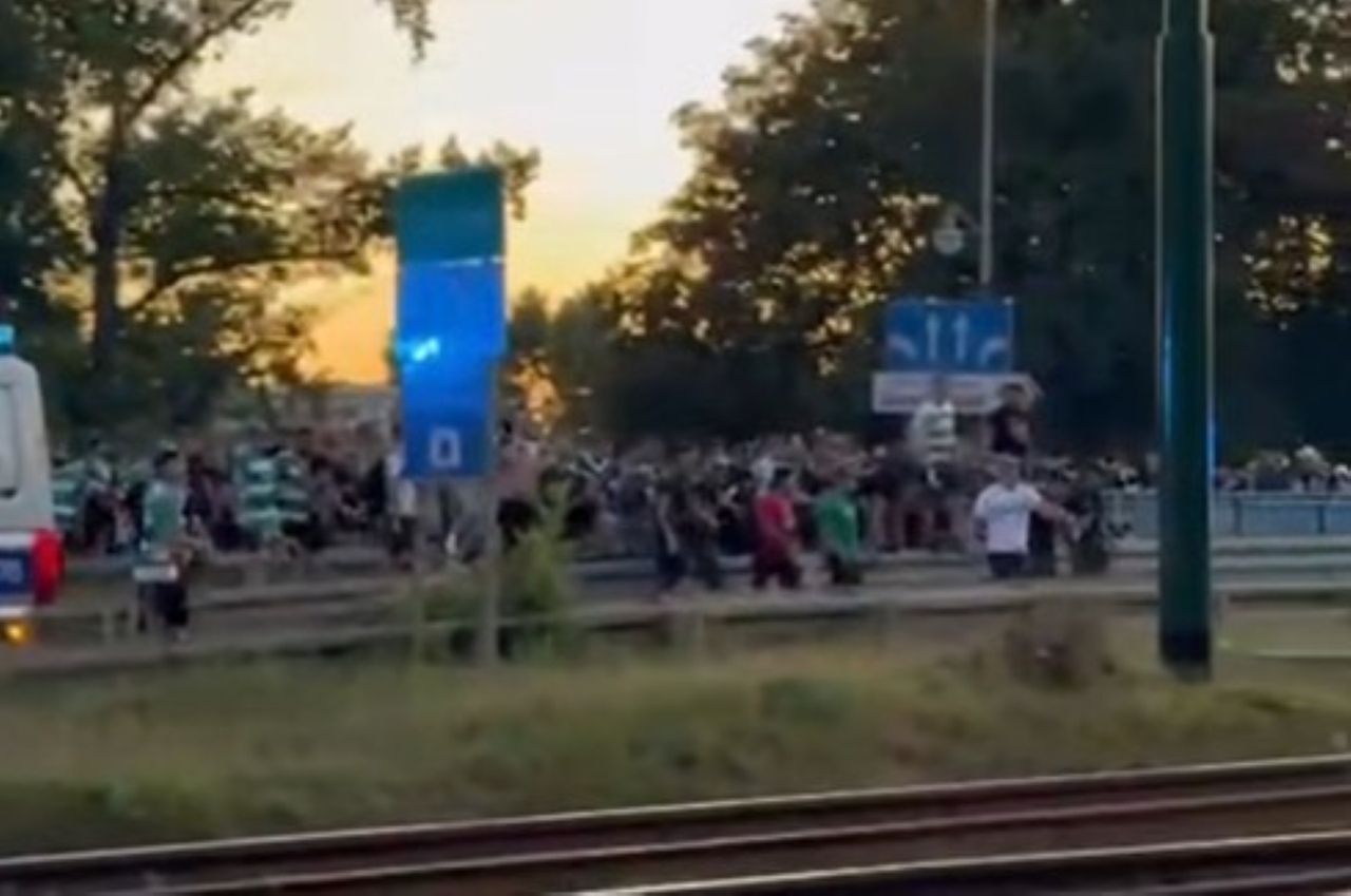 Zamieszki w Chorzowie. Doszło do starcia kibiców