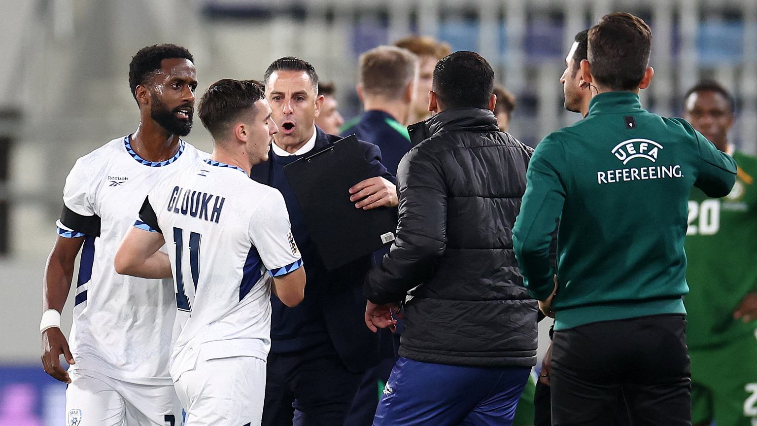 Haniebny wybryk Izraelczyka. Trener rywali ma dość. UEFA musi interweniować