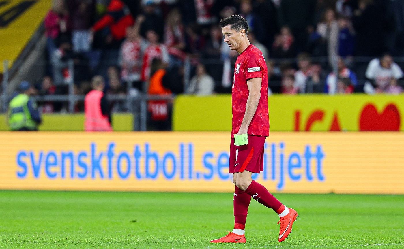 Fatalna wiadomość dla Lewandowskiego. Wcale nie chodzi o porażkę ze Szwecją