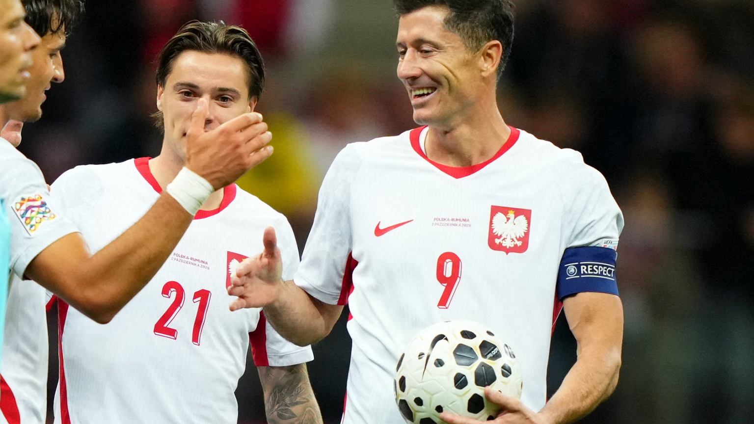 Tak Lewandowski zachował się tuż po meczu z Rumunią. Jest nagranie
