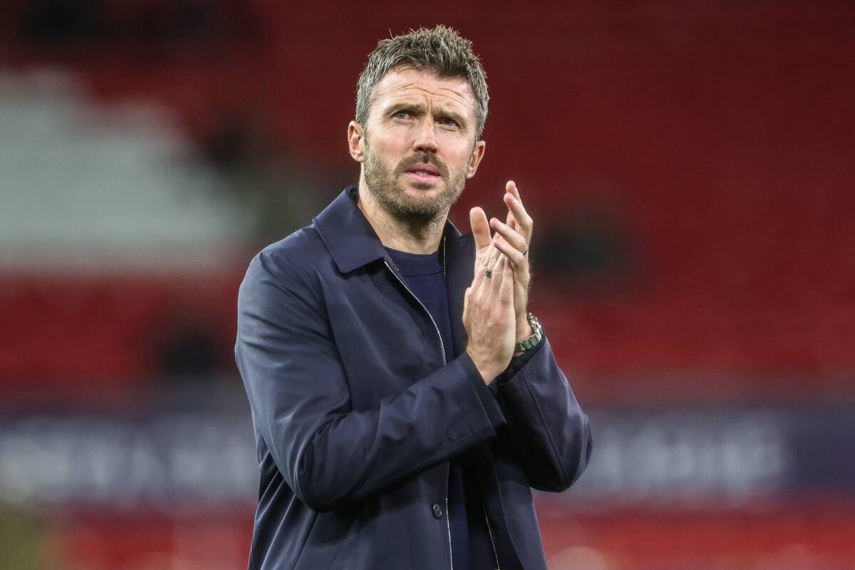 Carrick skomplementował podopiecznego. 