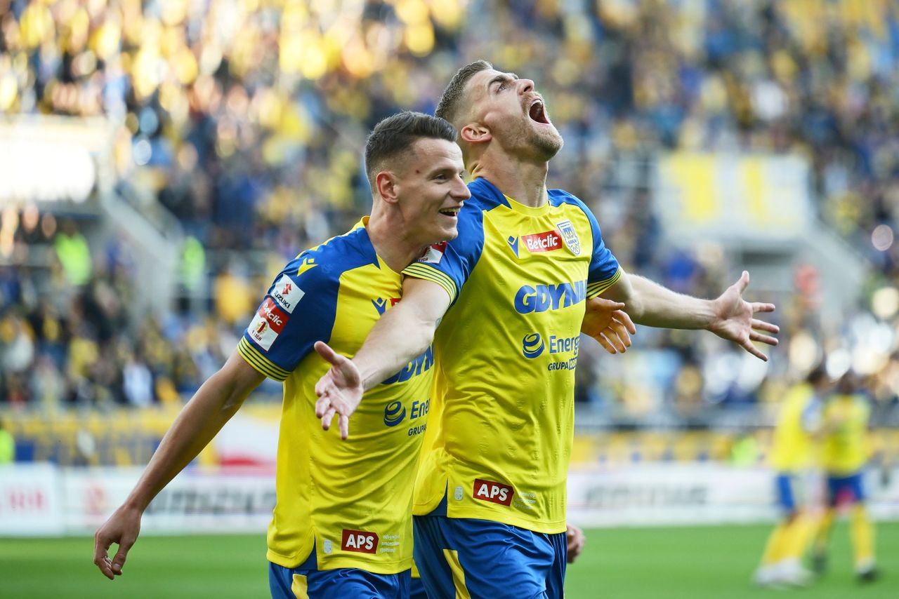 Przełamanie Arki Gdynia. 40 minut i było po wszystkim