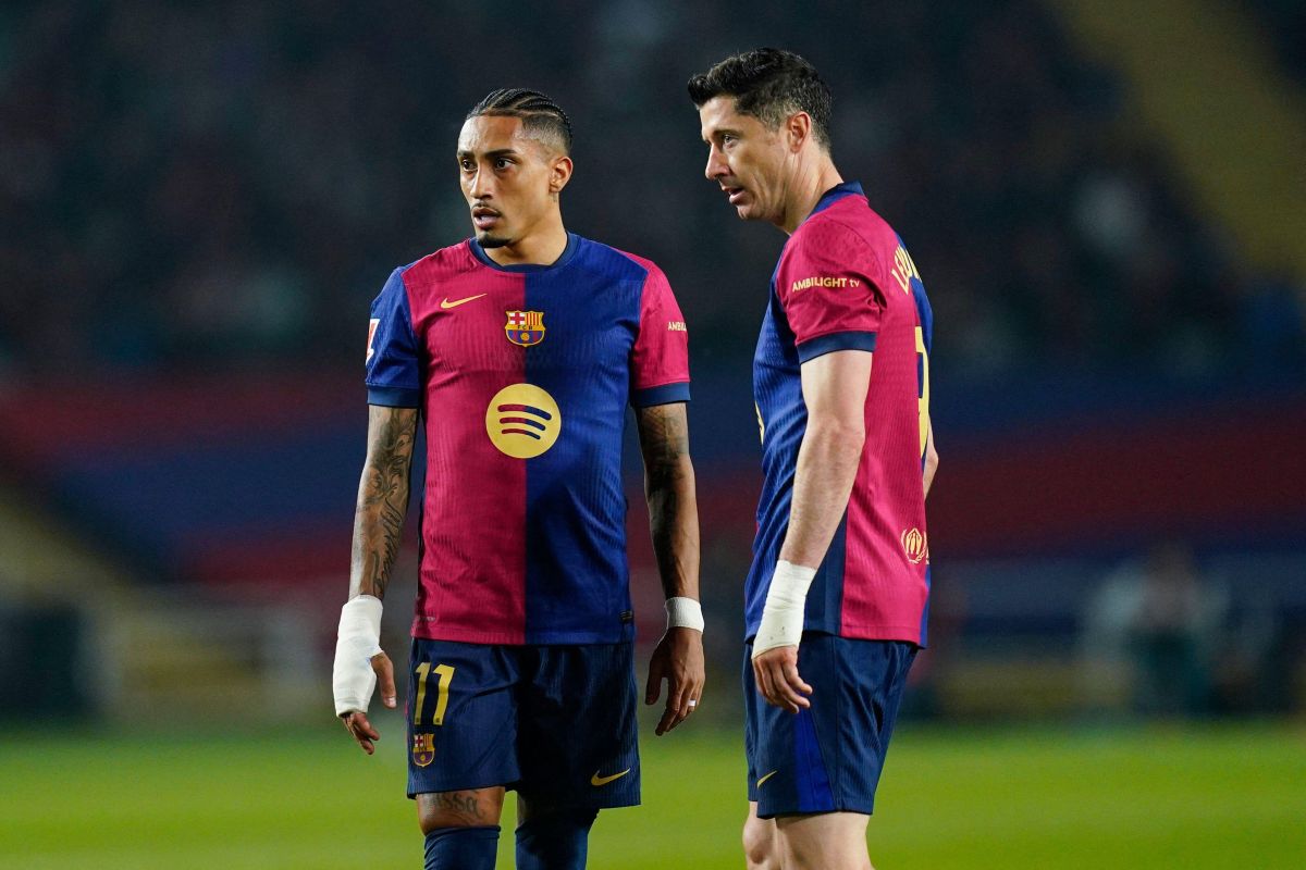Barcelona nie spłaciła transferów. Na liście m.in. Lewandowski i Raphinha