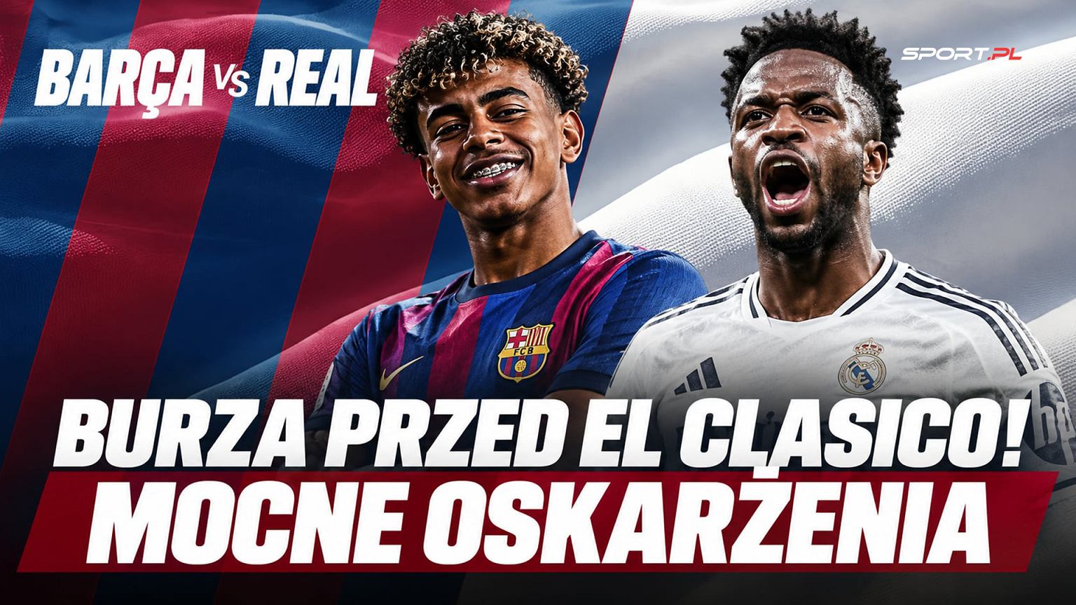 Burza w Hiszpanii Wrze przed wielkim El Clasico. Oglądaj 