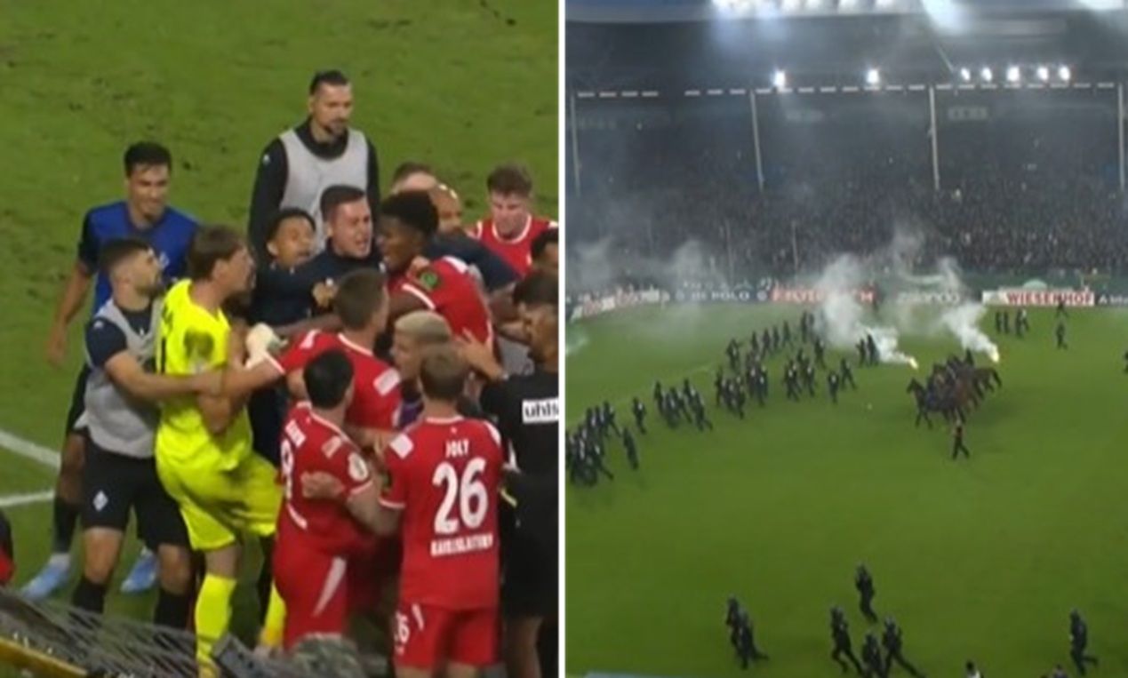 Sceny w Niemczech. Wybuchła wielka awantura