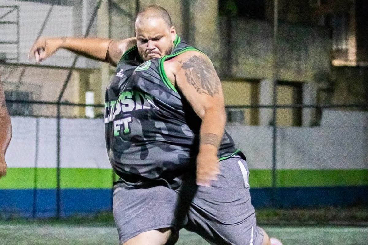 Ważył 250 kg. Zrzucił ponad 100 i wrócił do gry