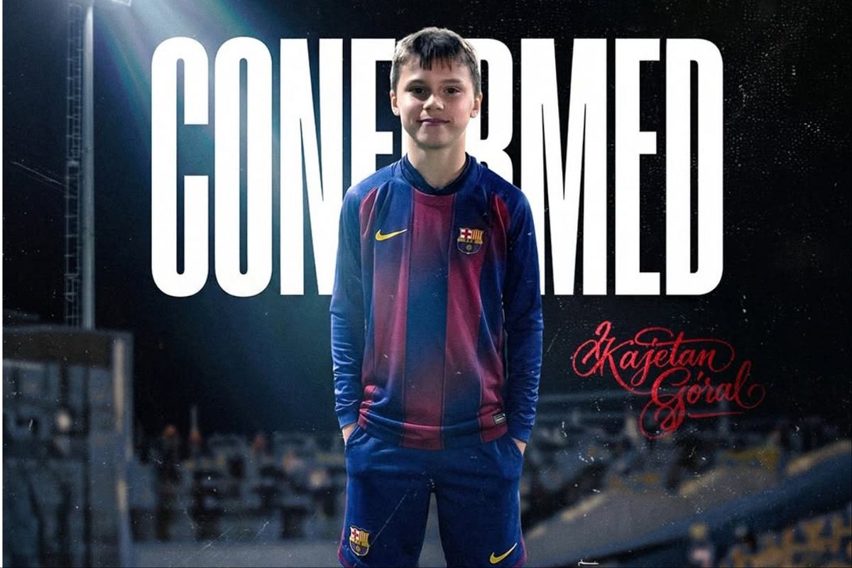 12-latek z Polski dołączył do La Masii, słynnej szkółki FC Barcelony
