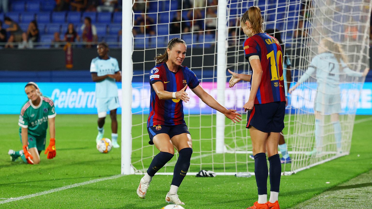 Show Ewy Pajor w LM! Tak Barcelona rozpoczęła drogę do Warszawy