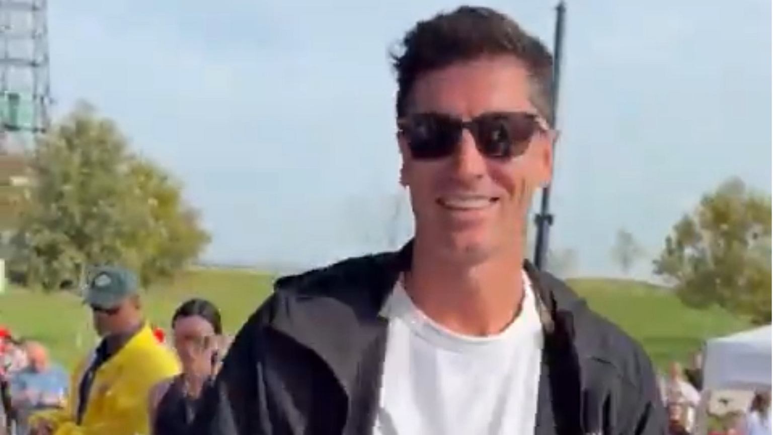 Tak Lewandowski zwrócił się do Polaków w USA