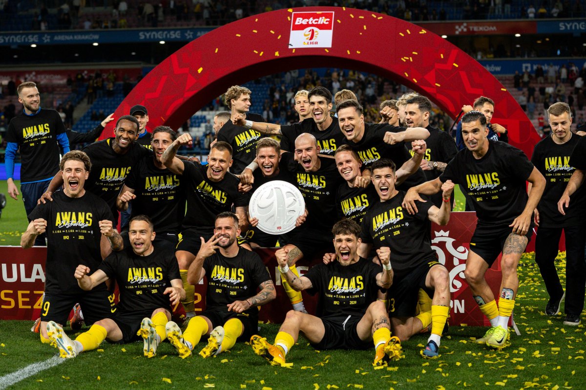Wieczysta Kraków ogłosiła pierwszy transfer po awansie do Ekstraklasy