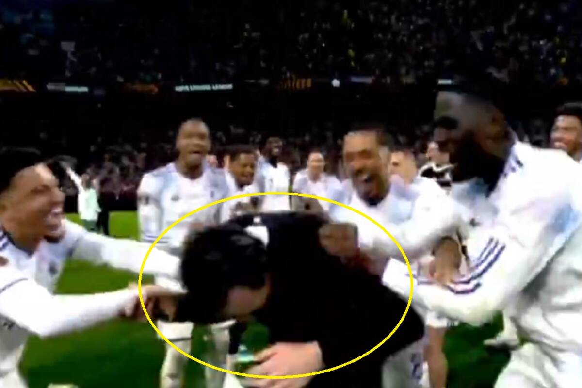 Tak gracze Aston Villi potraktowali Emery’ego. Szaleństwo po finale LE [WIDEO]