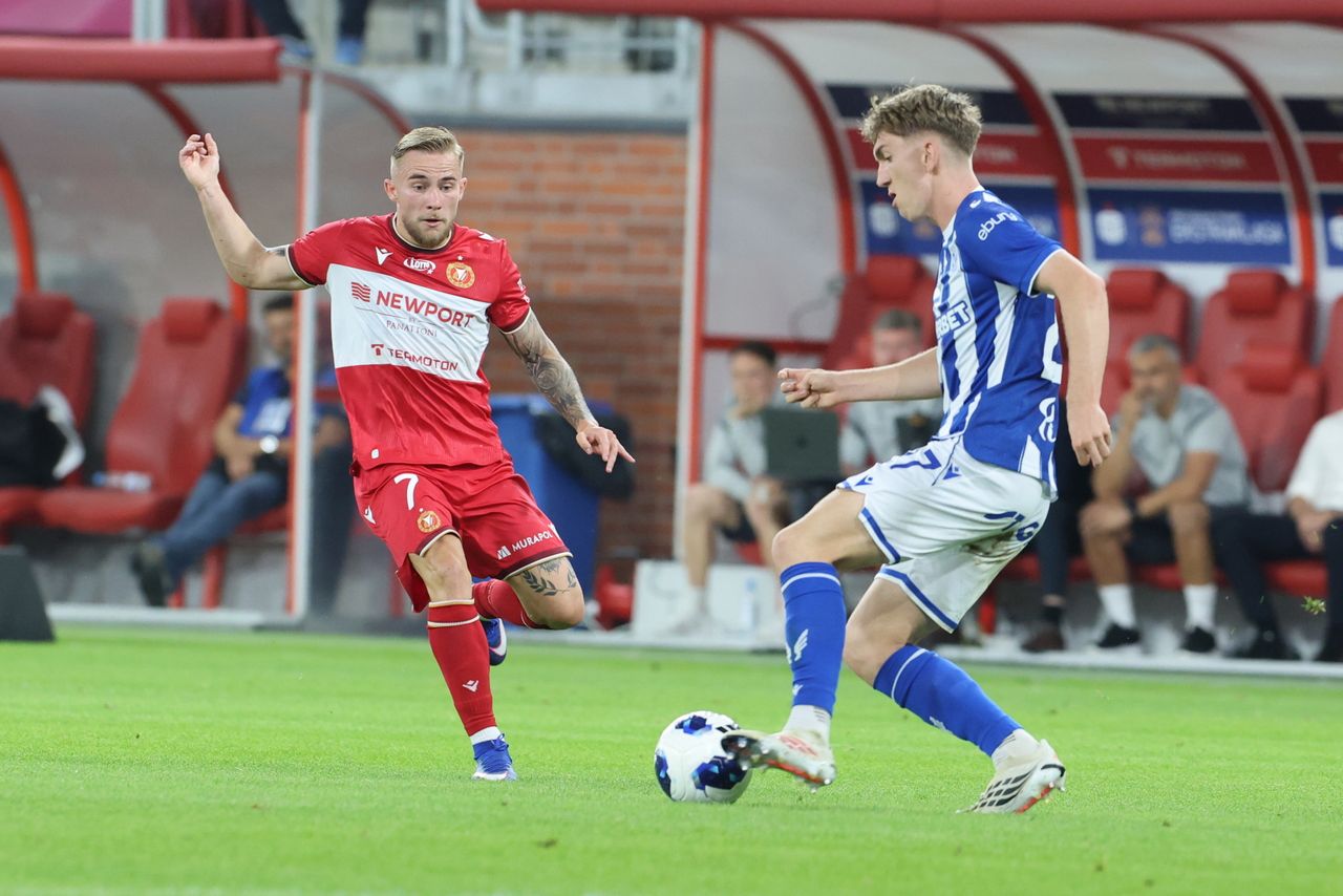 Lech wygrał w Łodzi! Dramat Widzewa