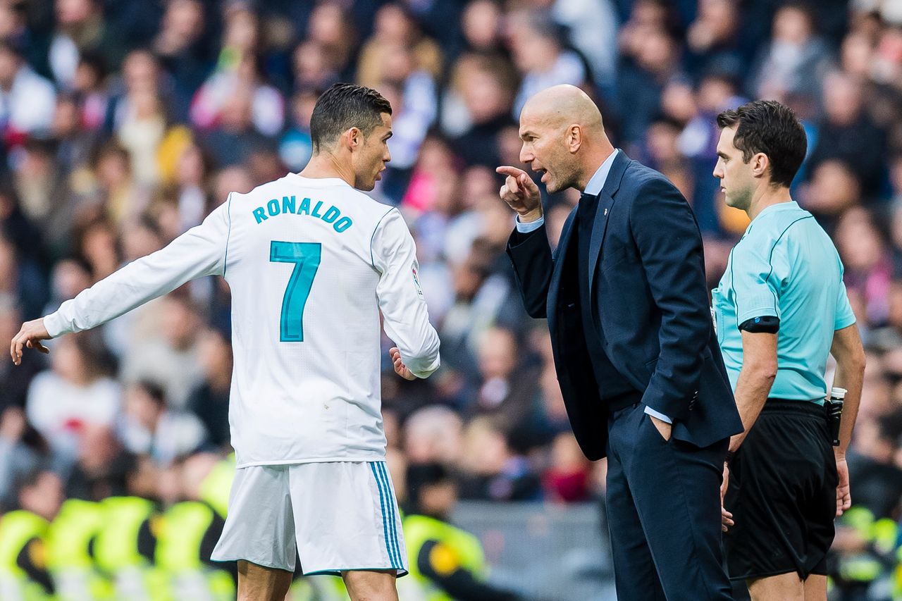 Zidane zabrał głos w sprawie Ronaldo. 