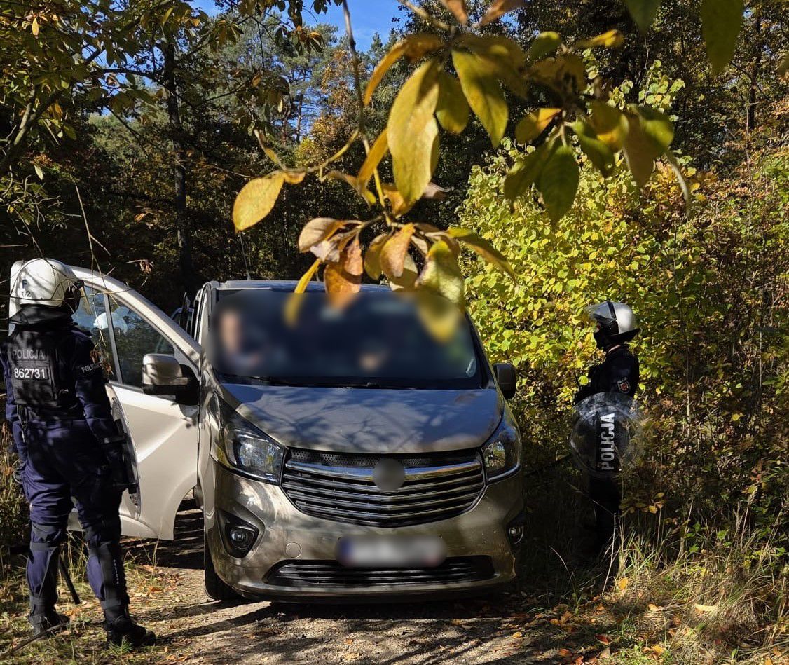 Mówili, że przyjechali na grzyby. Policja nie dała się nabrać