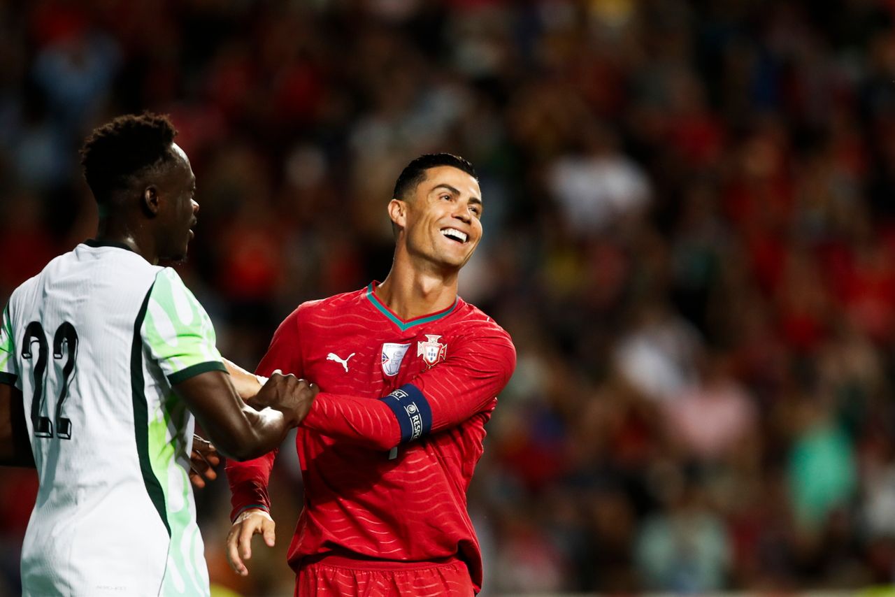 Trzy gole w meczu Portugalii z Nigerią