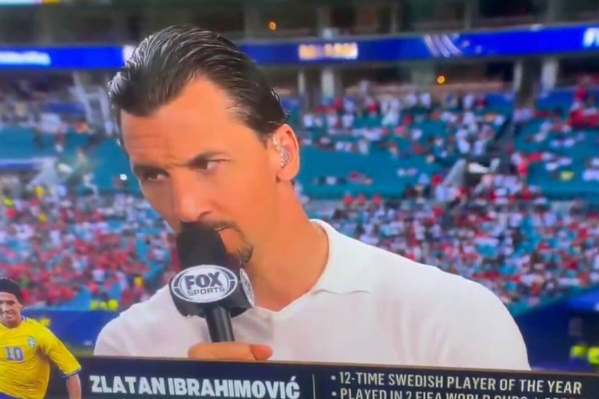 Ibrahimović zmiażdżył Anglika. 