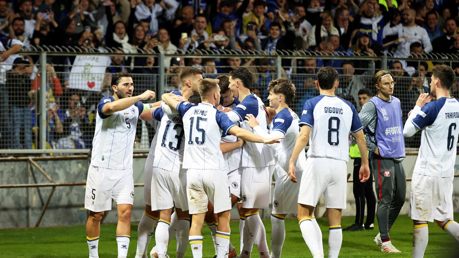 UEFA ukarała Bośniaków po meczu z Polską