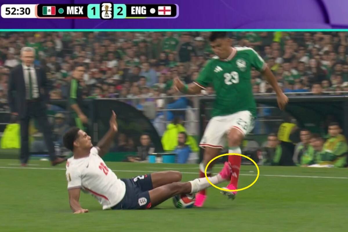Brutalny faul na mundialu! Anglik wyleciał z boiska [WIDEO]